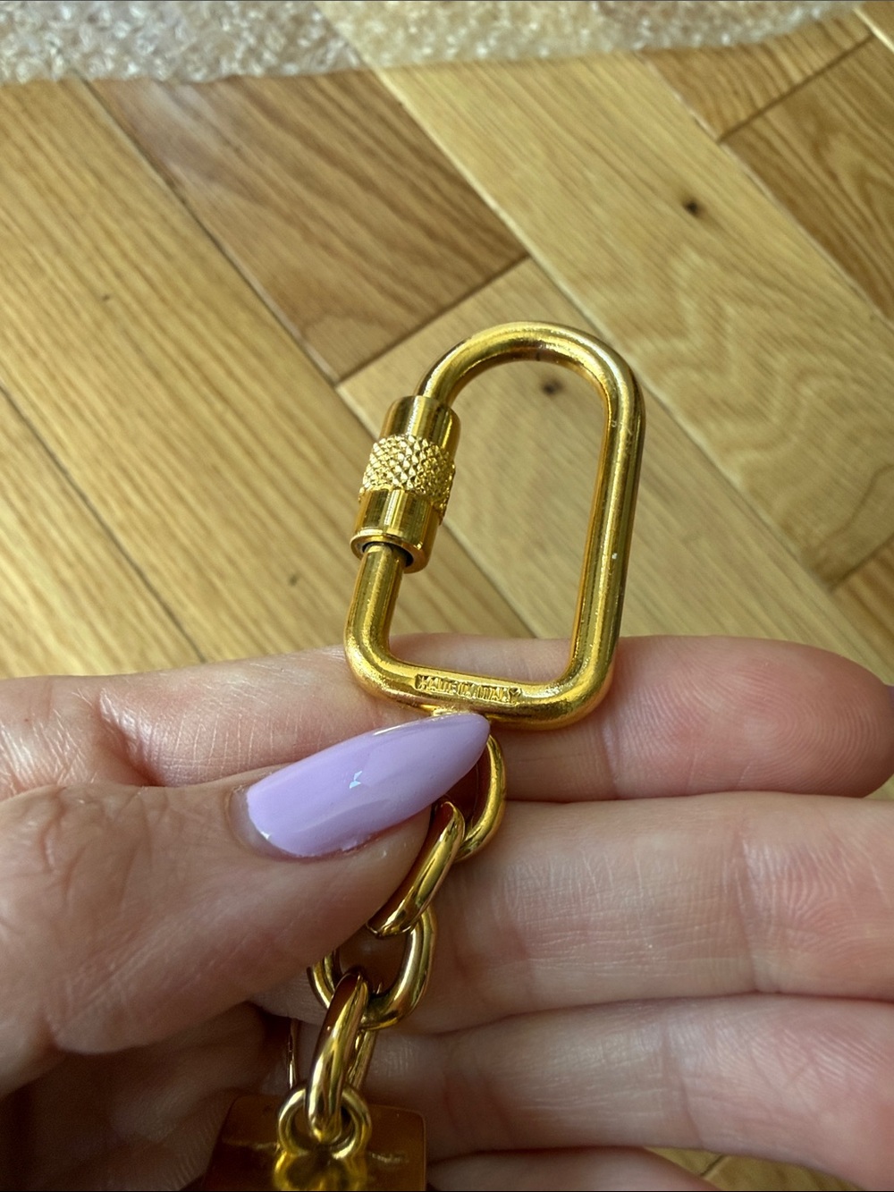Vintage Fendi Leather Penguin Key Chain - Picture 4 of 4
